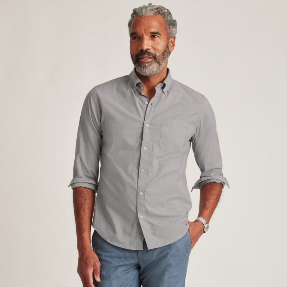 Bonobos Men's Button Down Slim Fit Light Weight - Medium